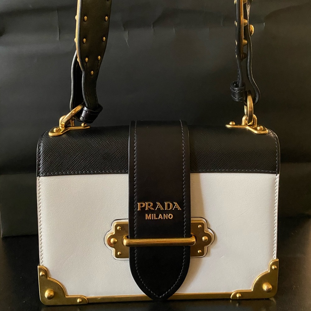 Prade Cahier Large Leather Bag